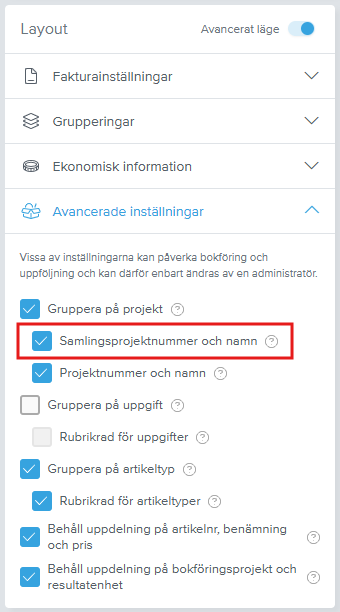 visa-samlingsprojektnummer-och-namn